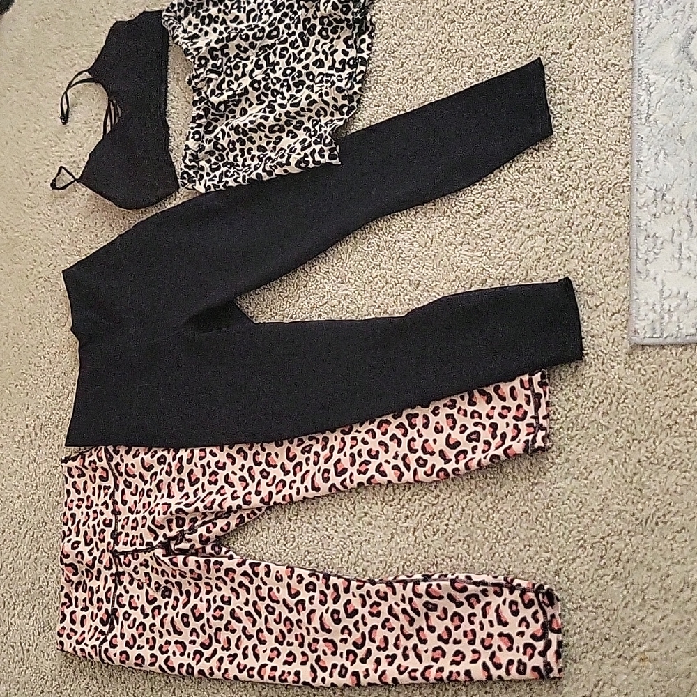 Fabletics leggings short and bralette bundle 😍